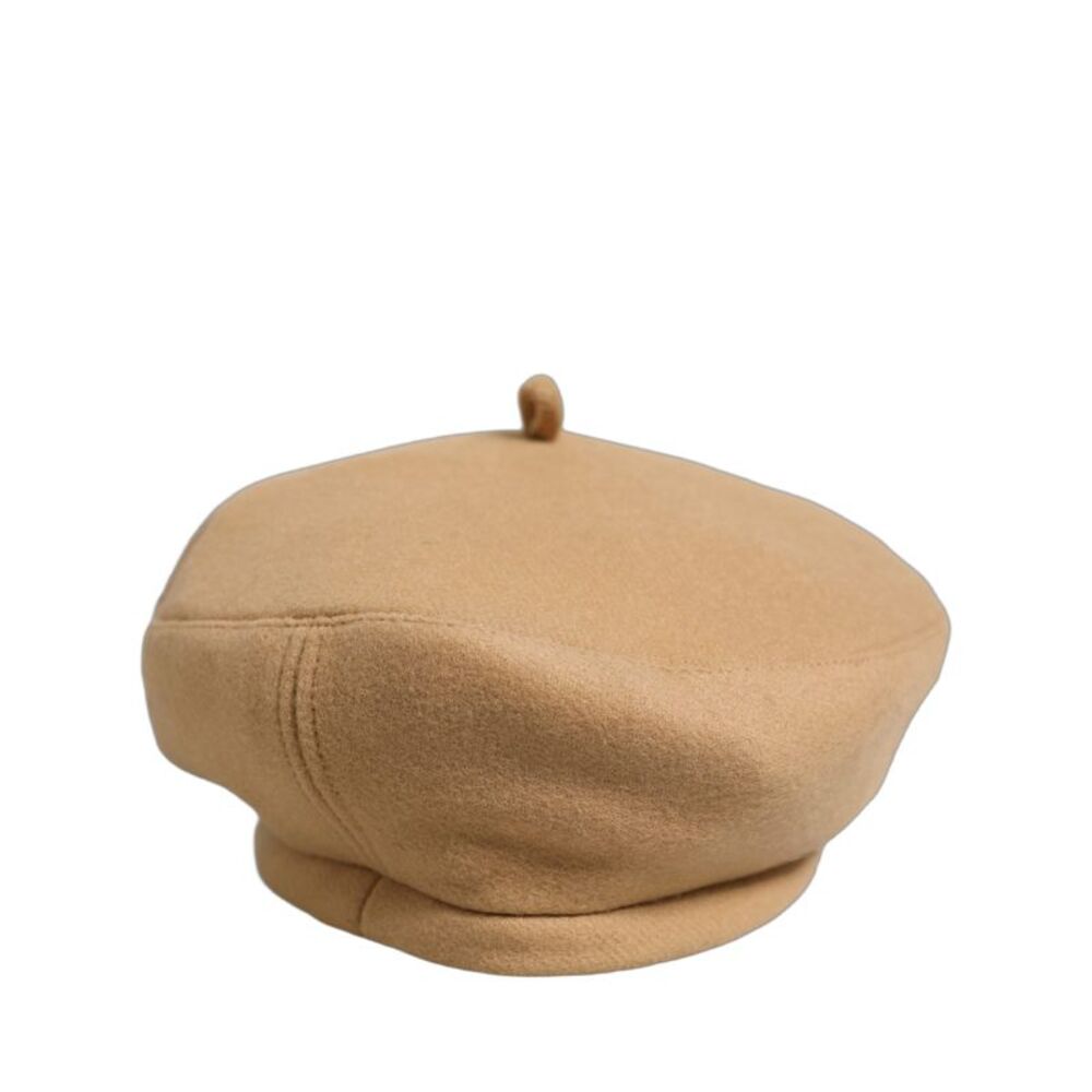 Dolce & Gabbana Beige Wool French Style Beret Capello Women's Hat